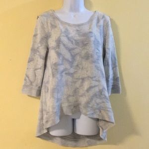 FREE PEOPLE “Cloudy Day” Hi-Lo Sweatshirt